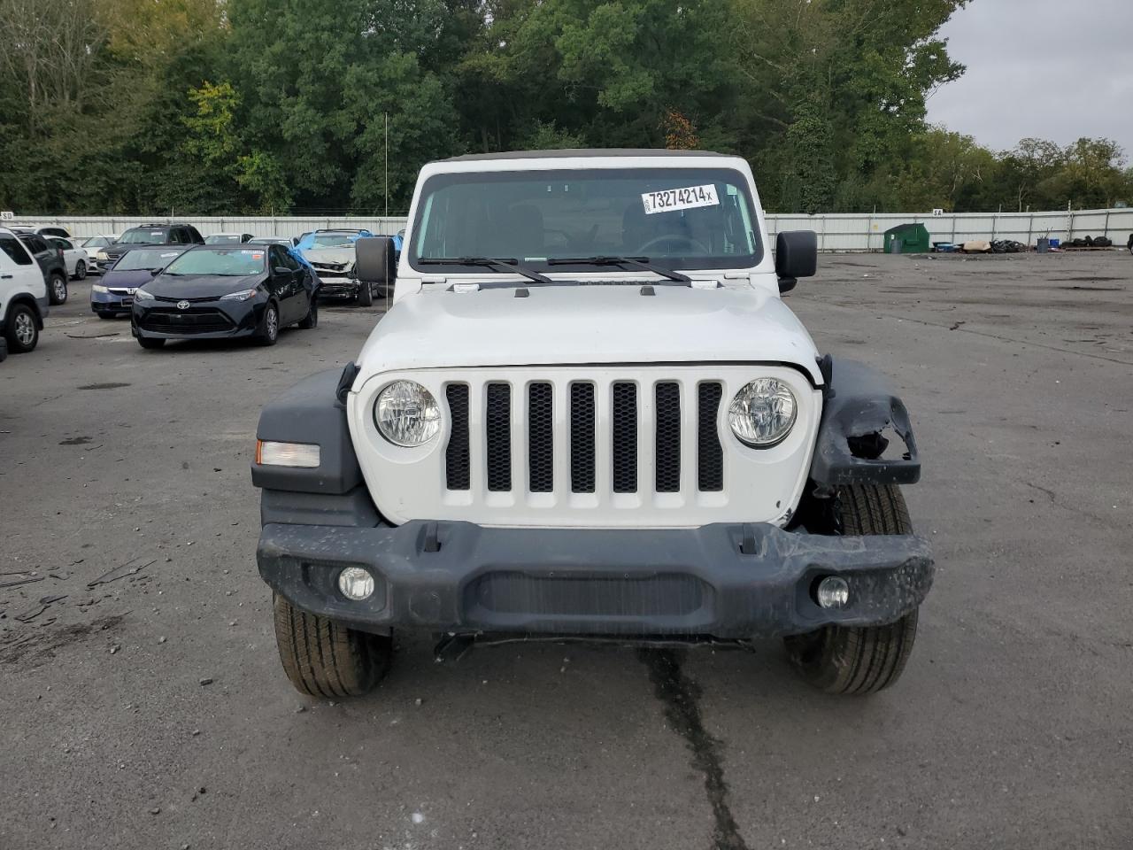 2022 JEEP WRANGLER UNLIMITED SPORT VIN:1C4HJXDN2NW253579