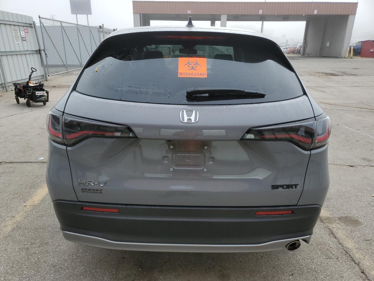 2024 HONDA HR-V SPORT VIN:3CZRZ2H51RM739214