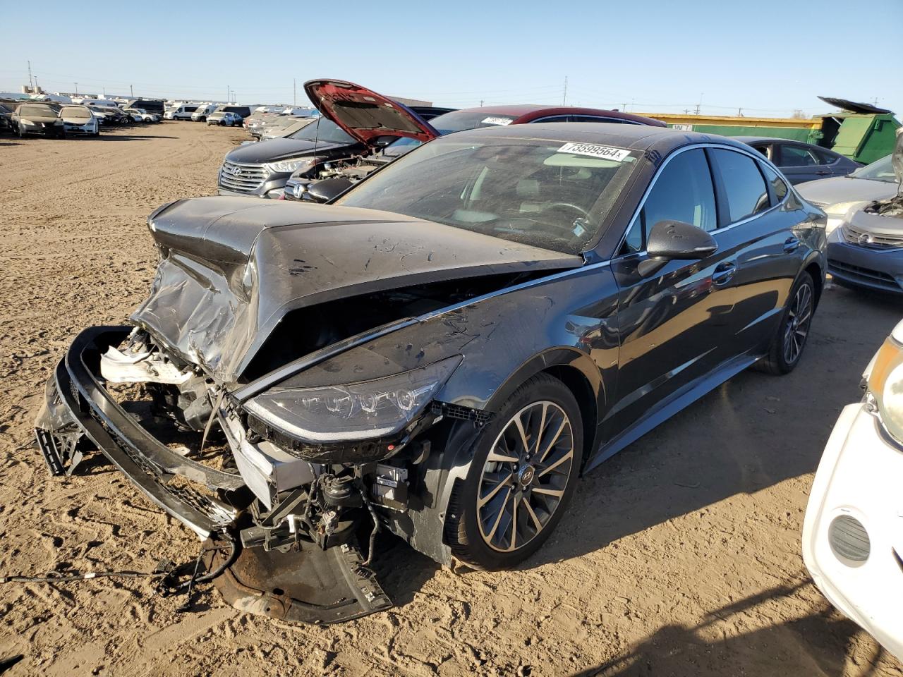 2022 HYUNDAI SONATA LIMITED VIN:KMHL34J29NA199767