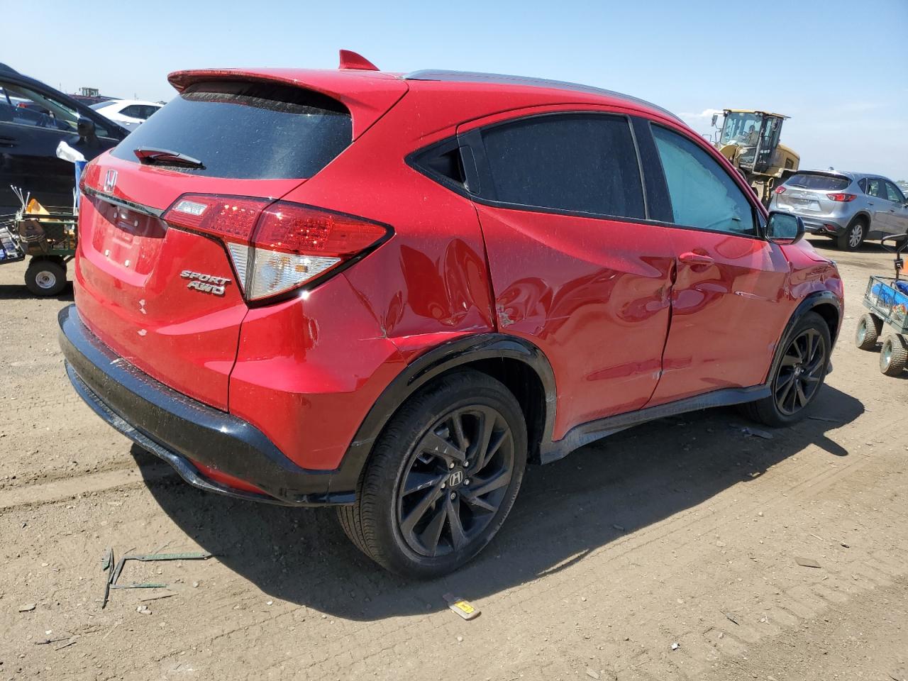 2022 HONDA HR-V SPORT VIN:3CZRU6H11NM762165