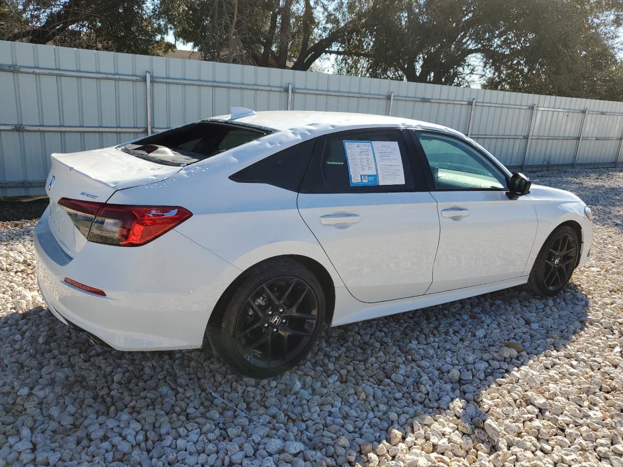 2022 HONDA CIVIC SPORT VIN:2HGFE2F51NH546840