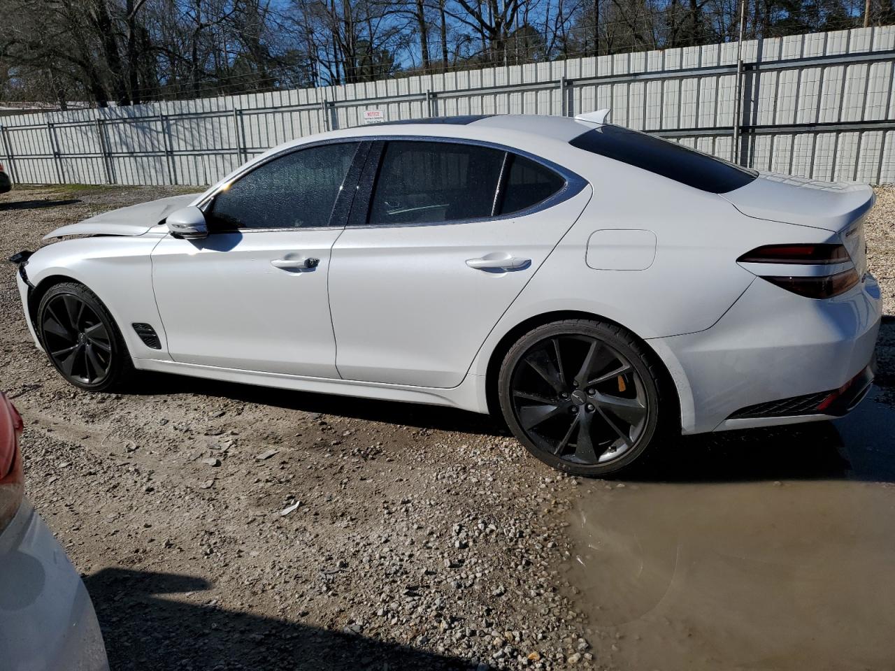 2022 GENESIS G70 BASE VIN:KMTG54TE3NU084590