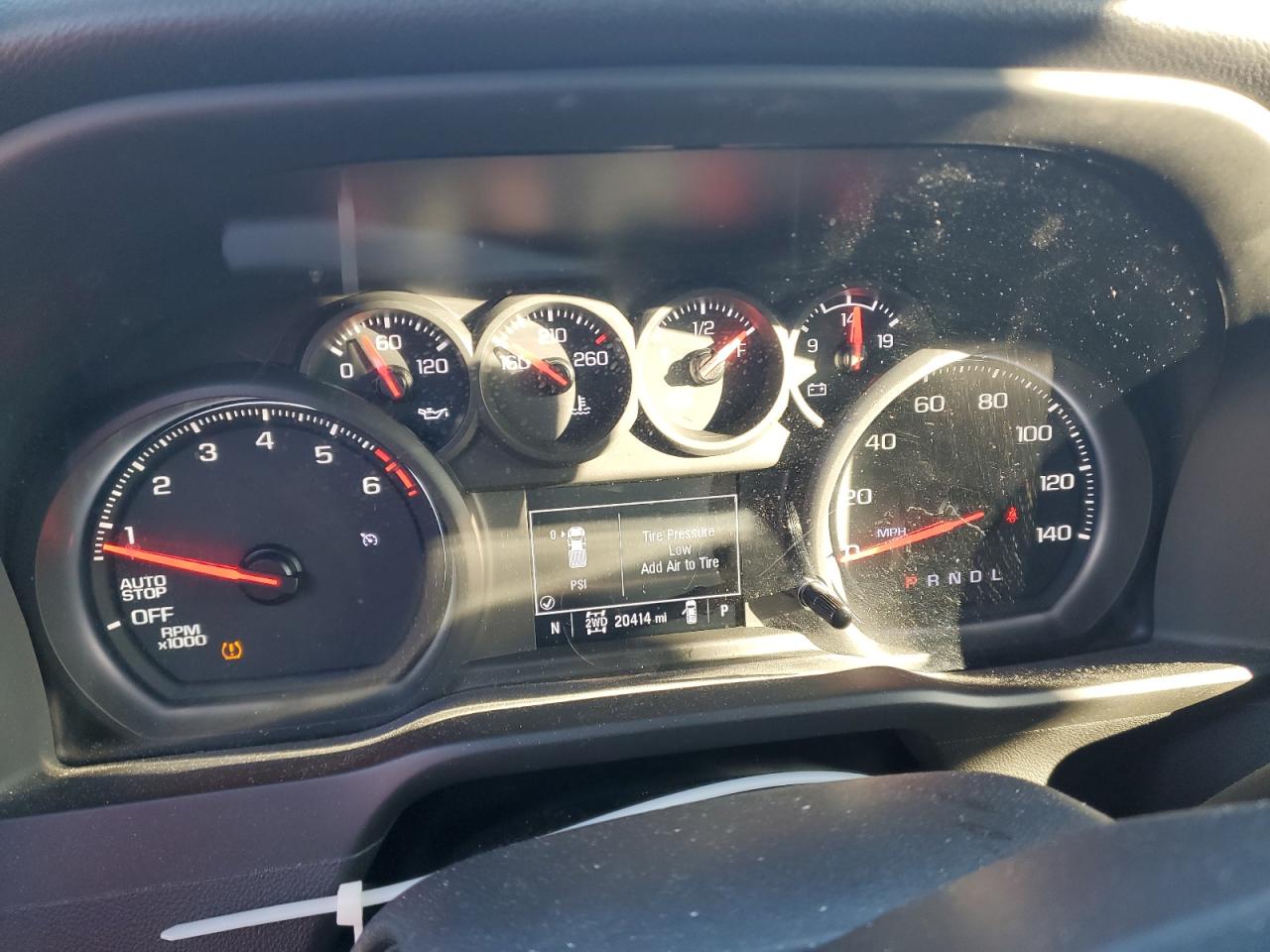 2023 CHEVROLET SILVERADO K1500 CUSTOM VIN:3GCPDBEK8PG115962