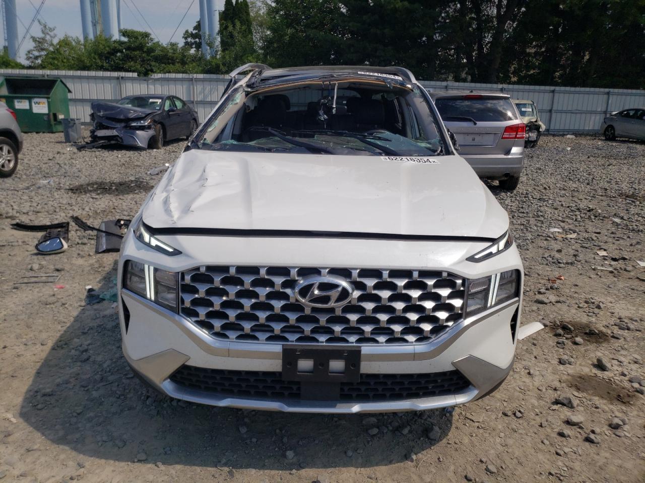 2022 HYUNDAI SANTA FE SEL VIN:5NMS3DAJ2NH423765