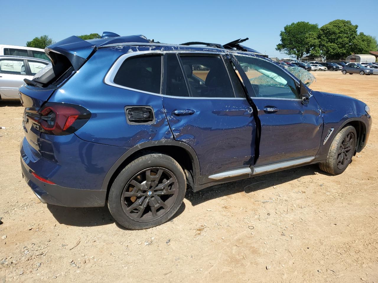 2022 BMW X3 XDRIVE30I VIN:5UX53DP05N9J15270