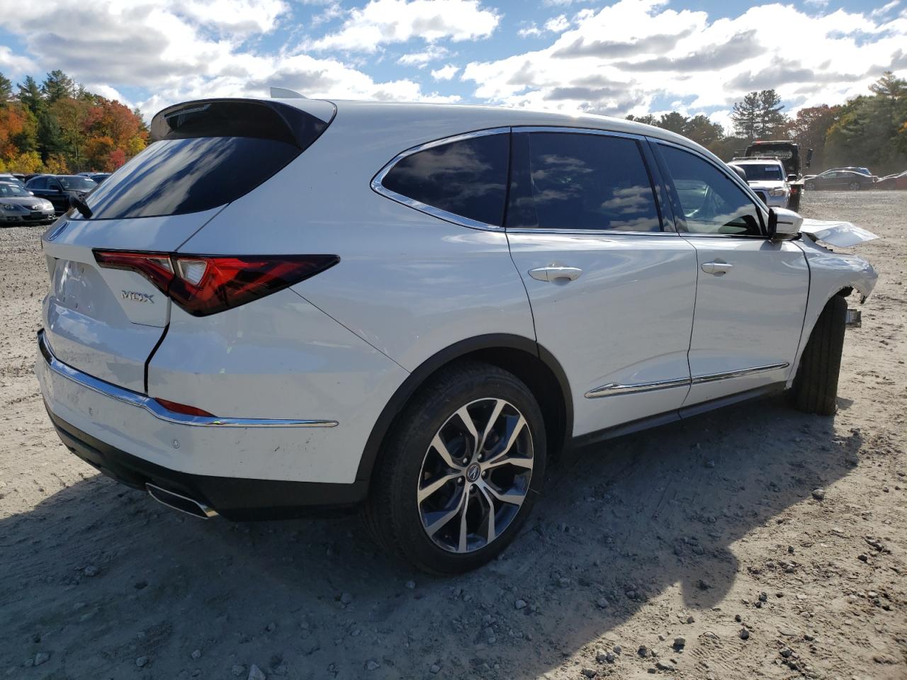 2022 ACURA MDX TECHNOLOGY VIN:5J8YD9H40NL001708