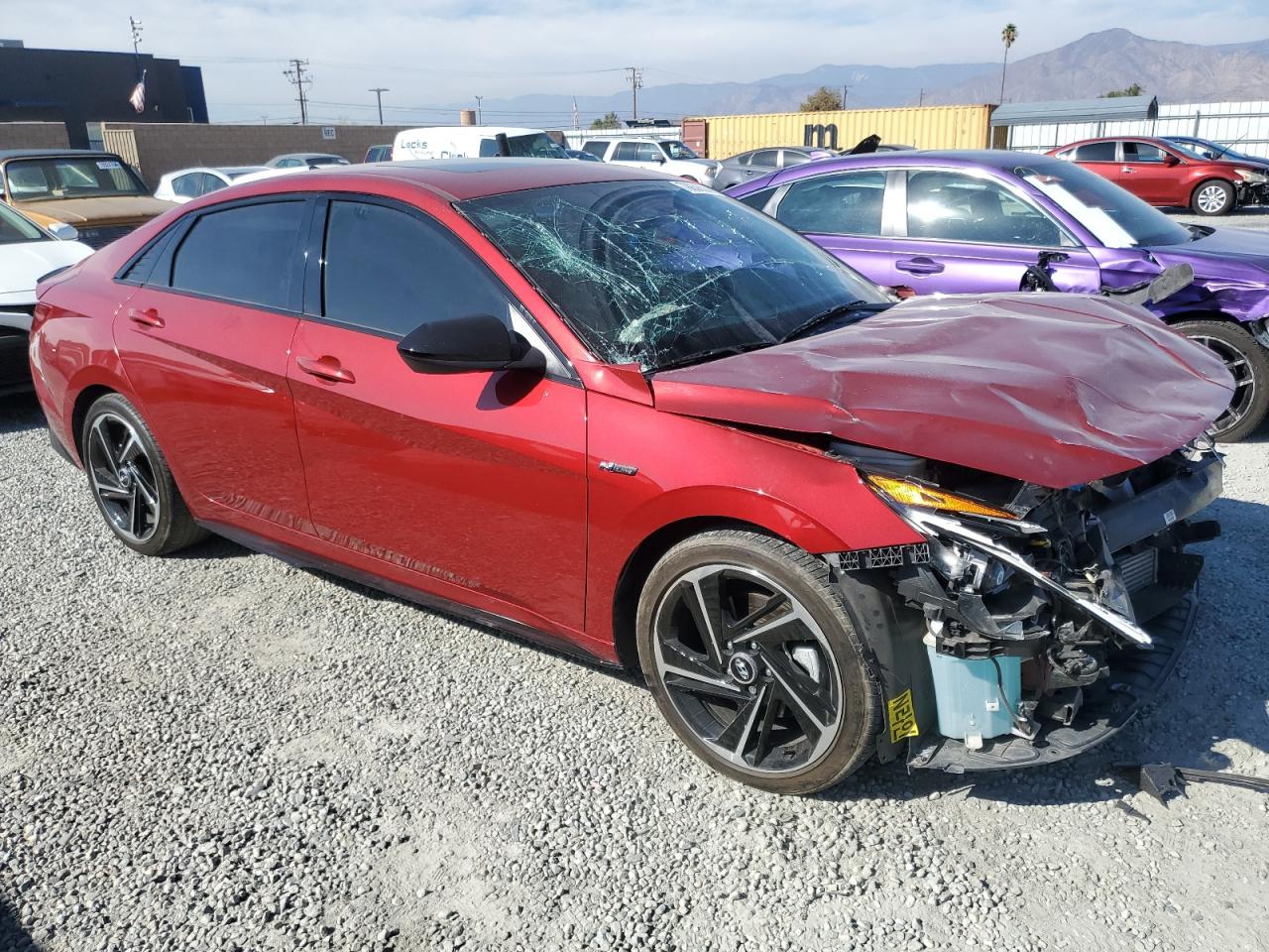 2023 HYUNDAI ELANTRA N LINE VIN:KMHLR4AF9PU584166