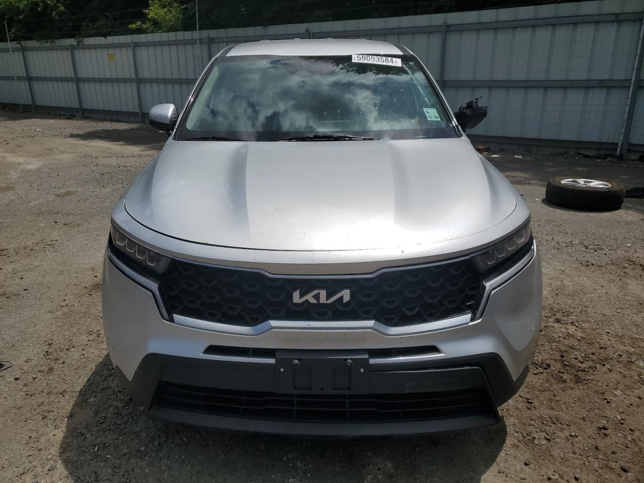2022 KIA SORENTO LX VIN:5XYRG4LC8NG077328