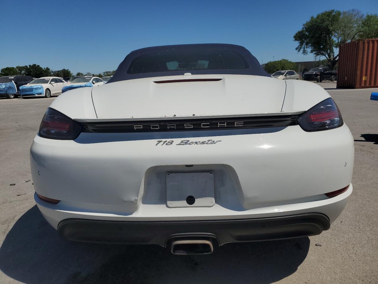 2022 PORSCHE BOXSTER BASE VIN:WP0CA2A86NS205229