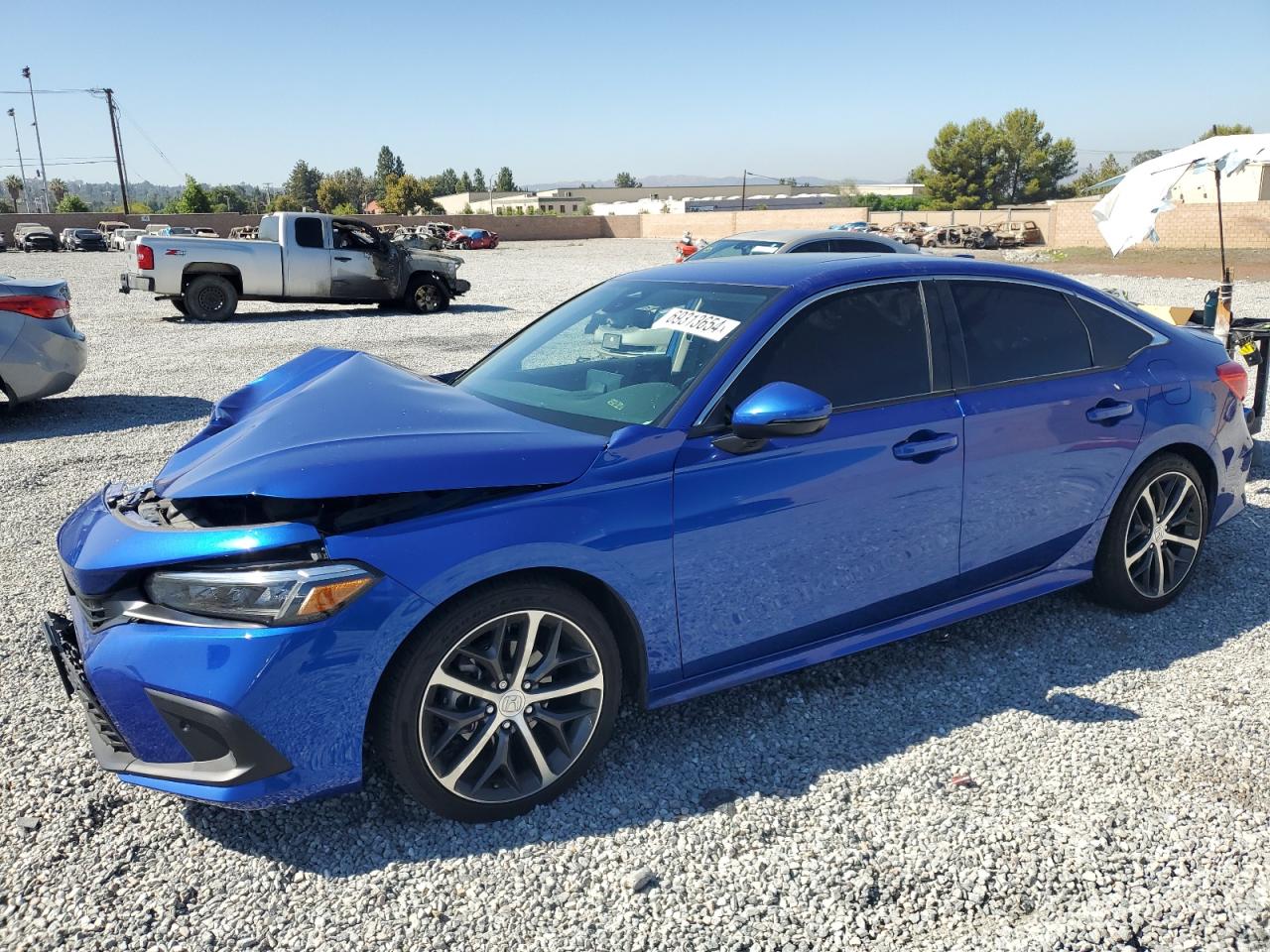 2023 HONDA CIVIC TOURING VIN:2HGFE1F9XPH317668