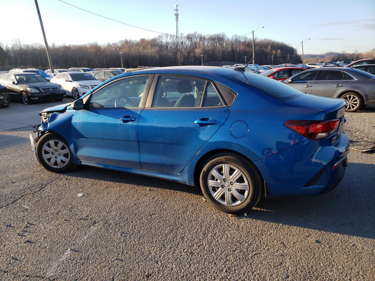 2022 KIA RIO LX VIN:3KPA24AD1NE454473