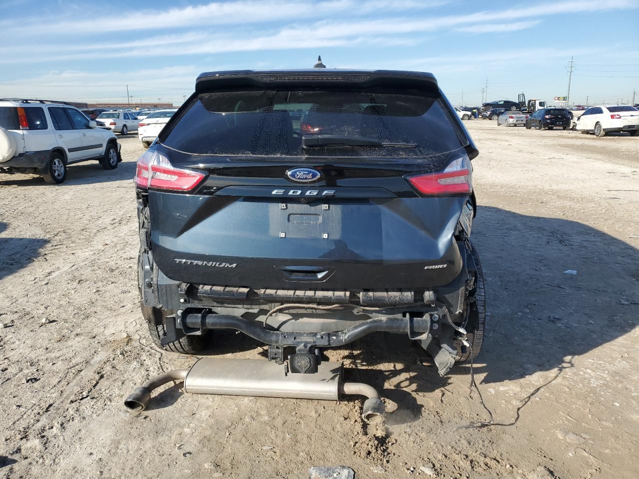 2022 FORD EDGE TITANIUM VIN:2FMPK4K96NBA07788