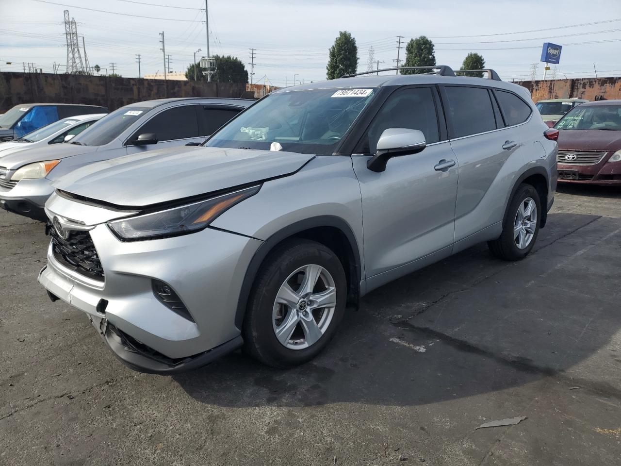 2022 TOYOTA HIGHLANDER L VIN:5TDZZRAHXNS108510