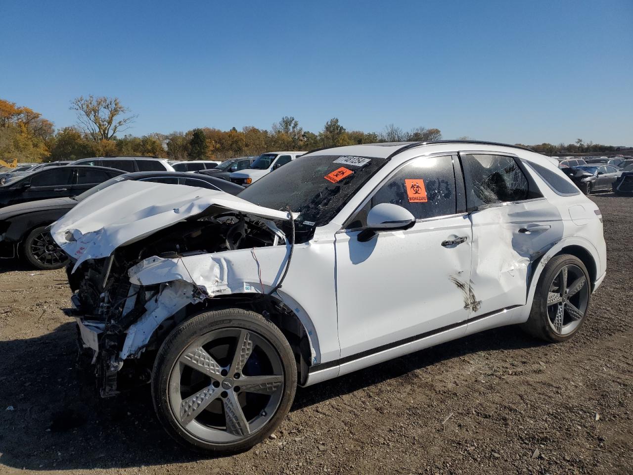 2022 GENESIS GV70 BASE VIN:KMUMCDTC3NU015045