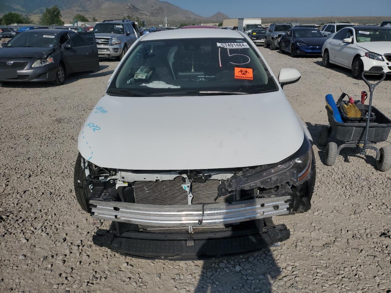 2022 TOYOTA COROLLA LE VIN:JTDEPMAE3NJ196374