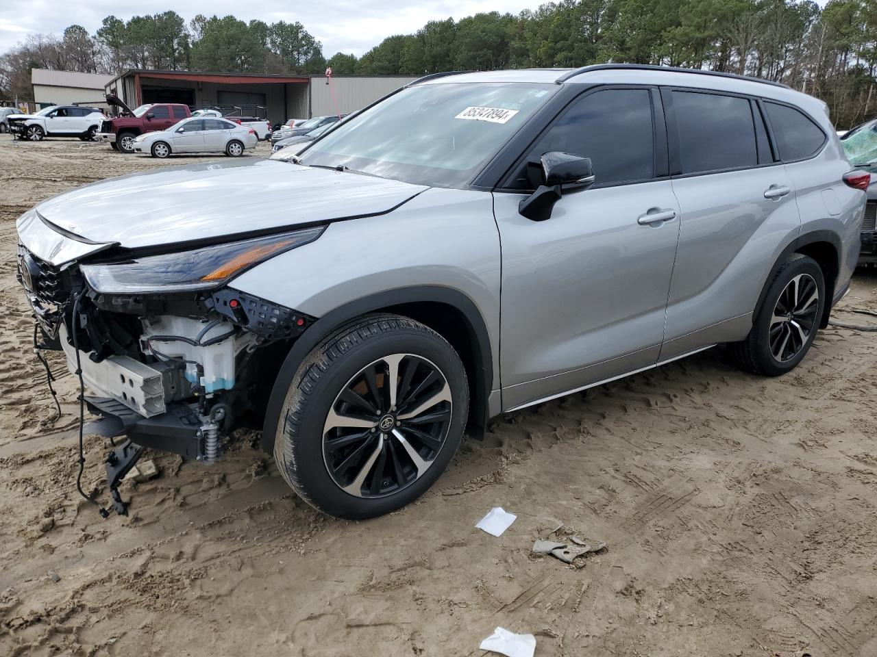 2022 TOYOTA HIGHLANDER XSE VIN:5TDLZRBH1NS238146