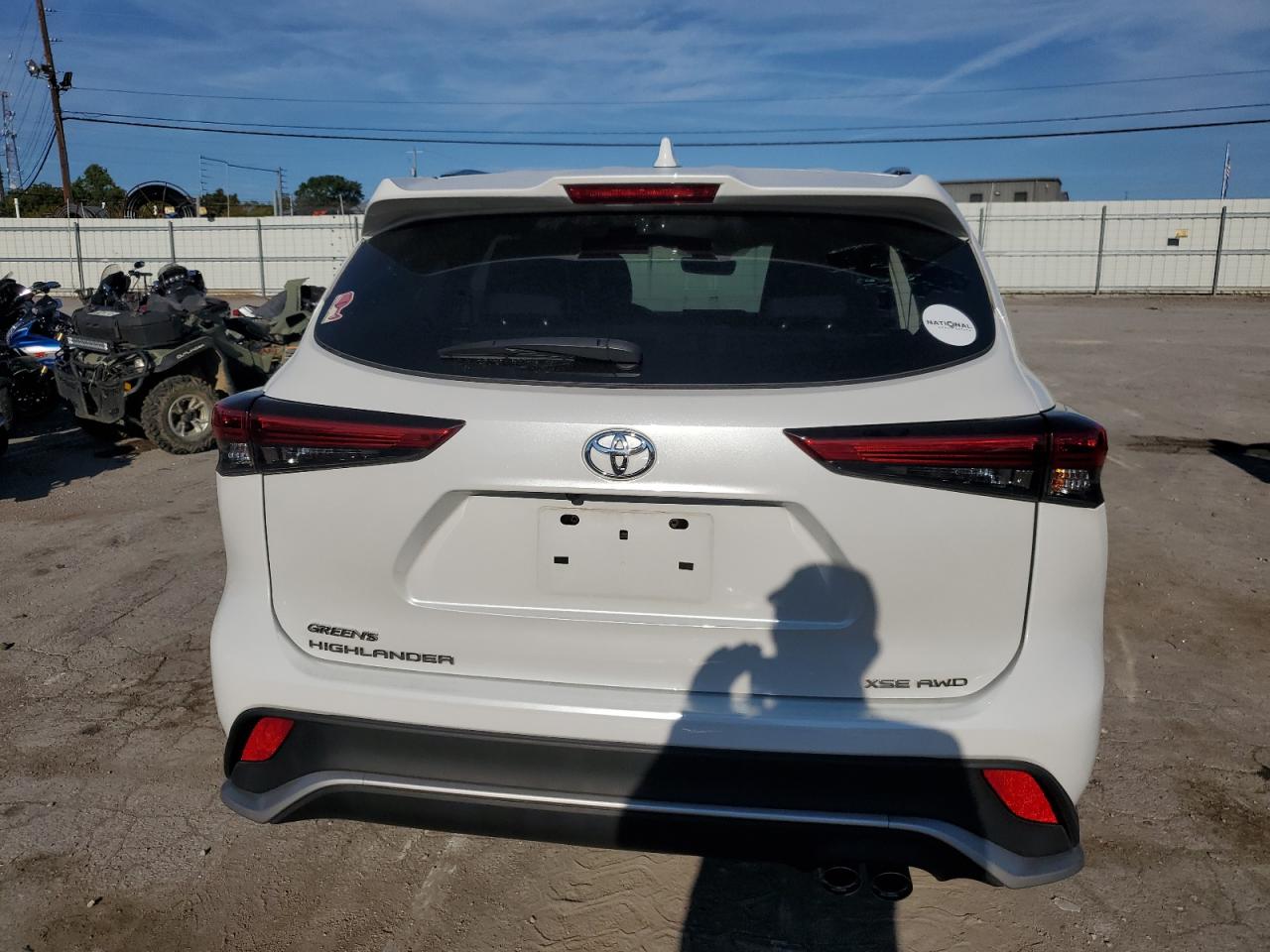 2022 TOYOTA HIGHLANDER XSE VIN:5TDJZRBH0NS207820