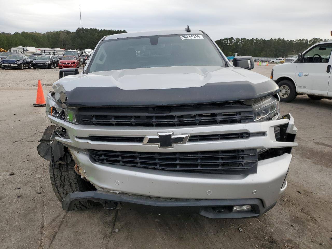 2022 CHEVROLET SILVERADO LTD K1500 RST VIN:1GCUYEED8NZ190619