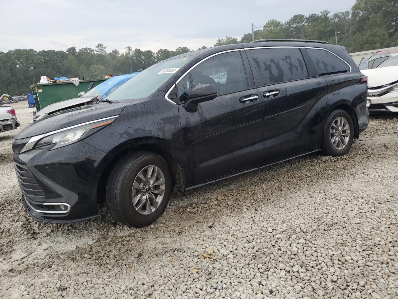 2022 TOYOTA SIENNA XLE VIN:5TDYRKEC6NS112524