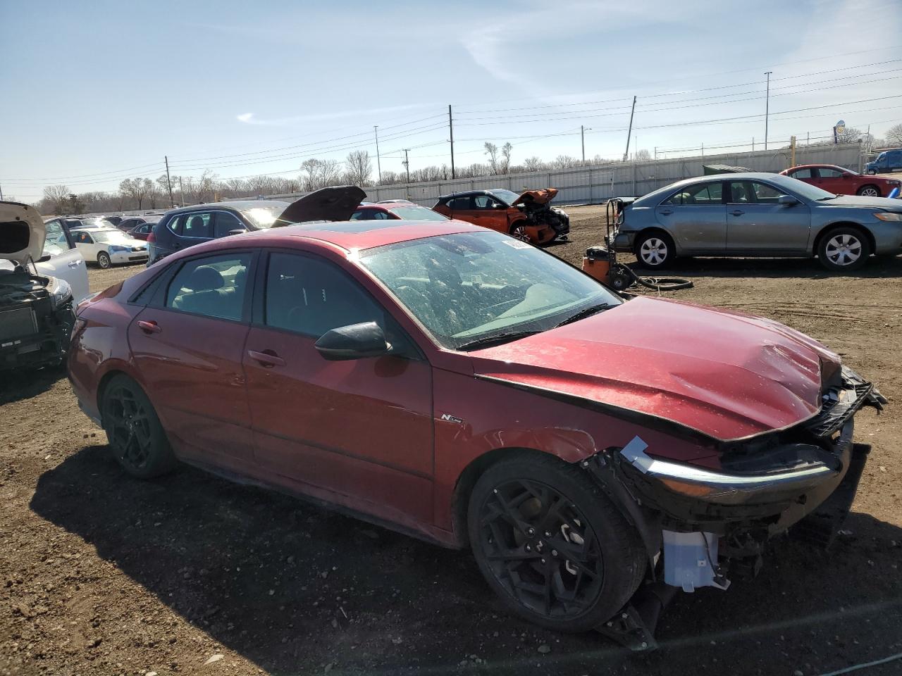 2024 HYUNDAI ELANTRA N LINE VIN:KMHLR4DFXRU749527