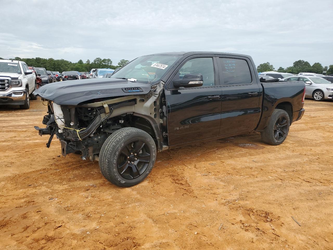 2022 RAM 1500 BIG HORN/LONE STAR VIN:1C6RREFG1NN177852