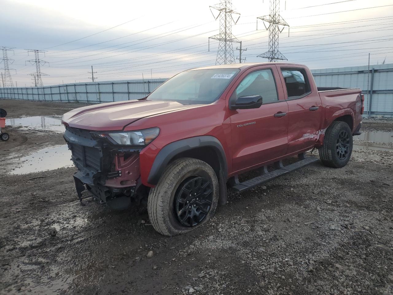 2023 CHEVROLET COLORADO TRAIL BOSS VIN:1GCPTEEK6P1199007