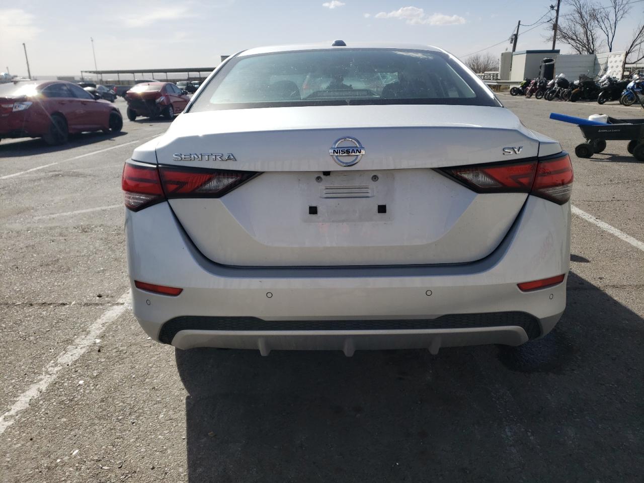 2022 NISSAN SENTRA SV VIN:3N1AB8CV6NY268216