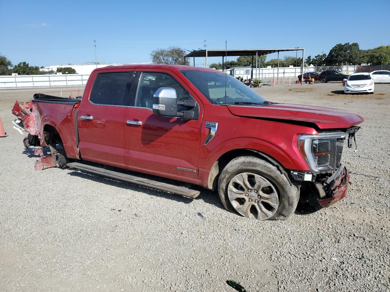 2022 FORD F150 SUPERCREW VIN:1FTFW1ED7NFB11918
