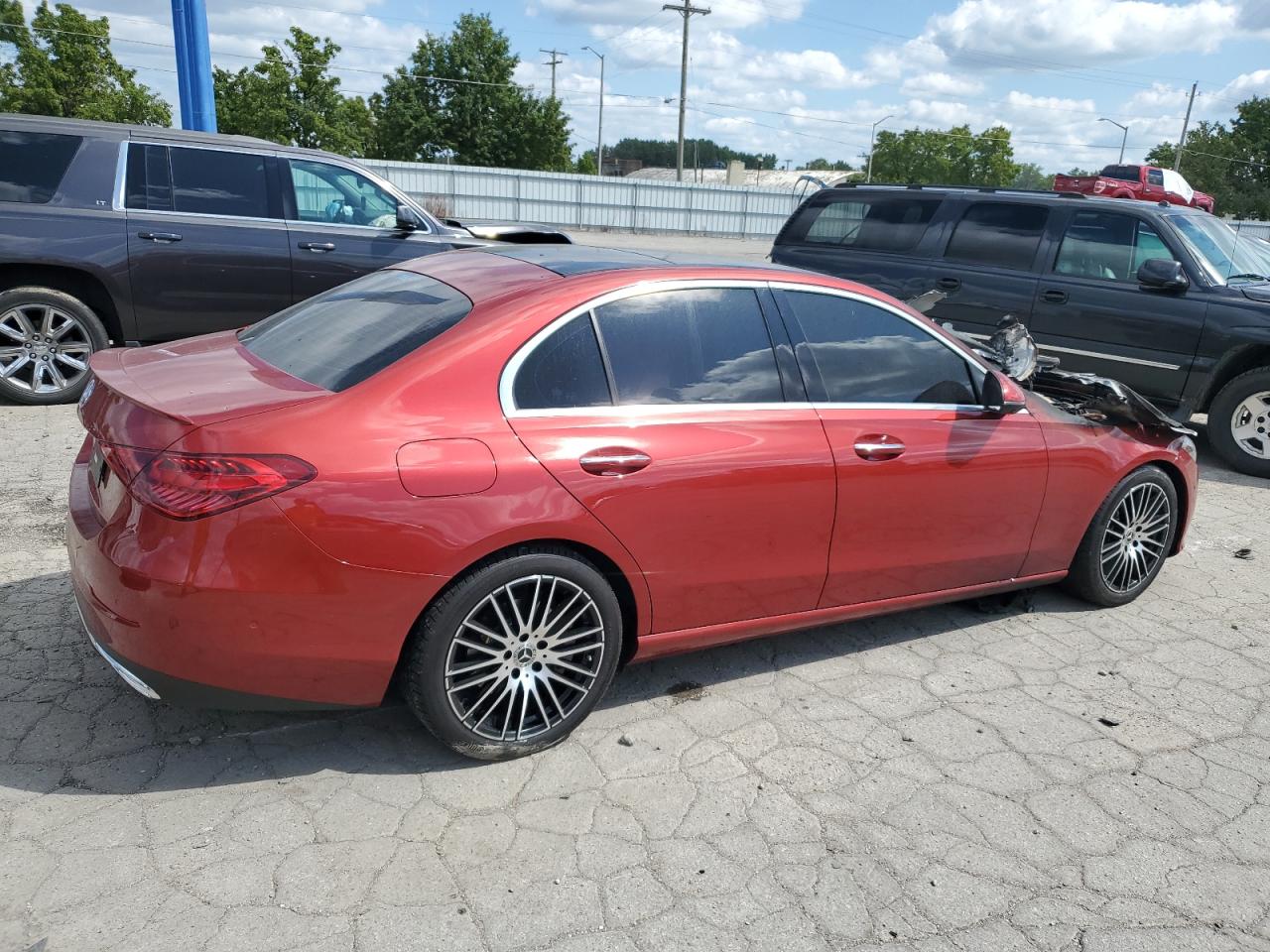 2022 MERCEDES-BENZ C 300 4MATIC VIN:W1KAF4HB0NR034710