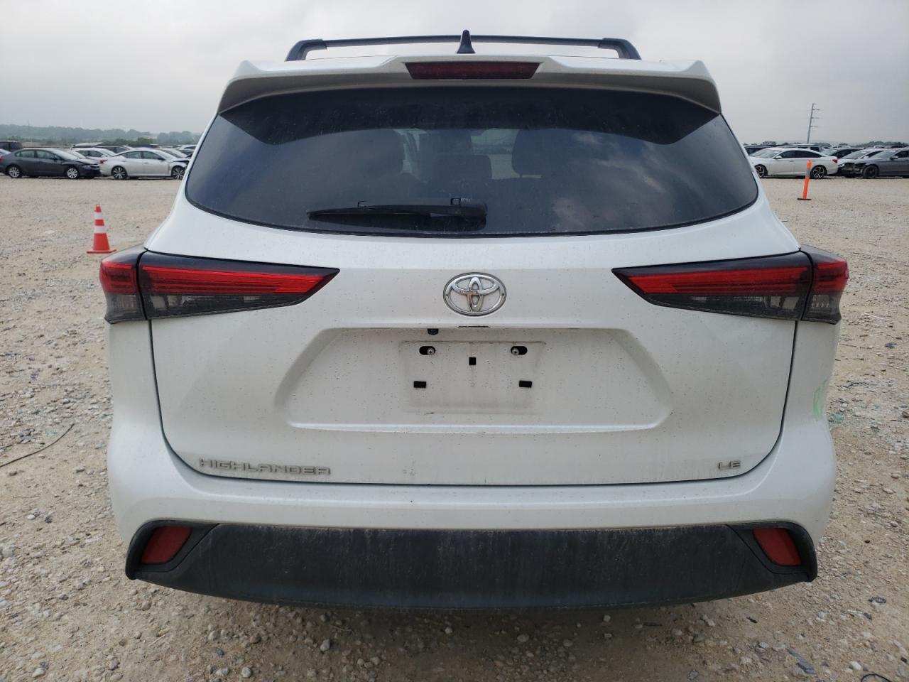 2022 TOYOTA HIGHLANDER L VIN:5TDZZRAH6NS542911