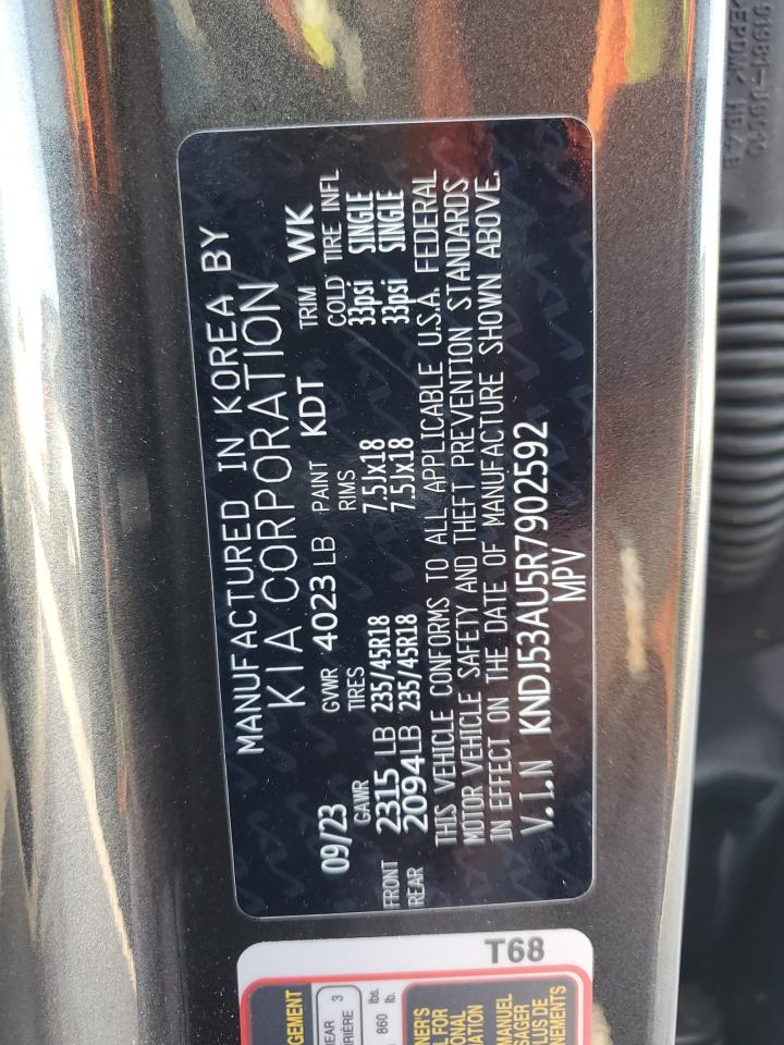 2024 KIA SOUL GT LINE VIN:KNDJ53AU5R7902592