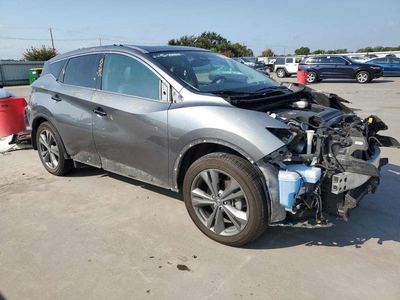 2022 NISSAN MURANO PLATINUM VIN:5N1AZ2DJ4NC114576