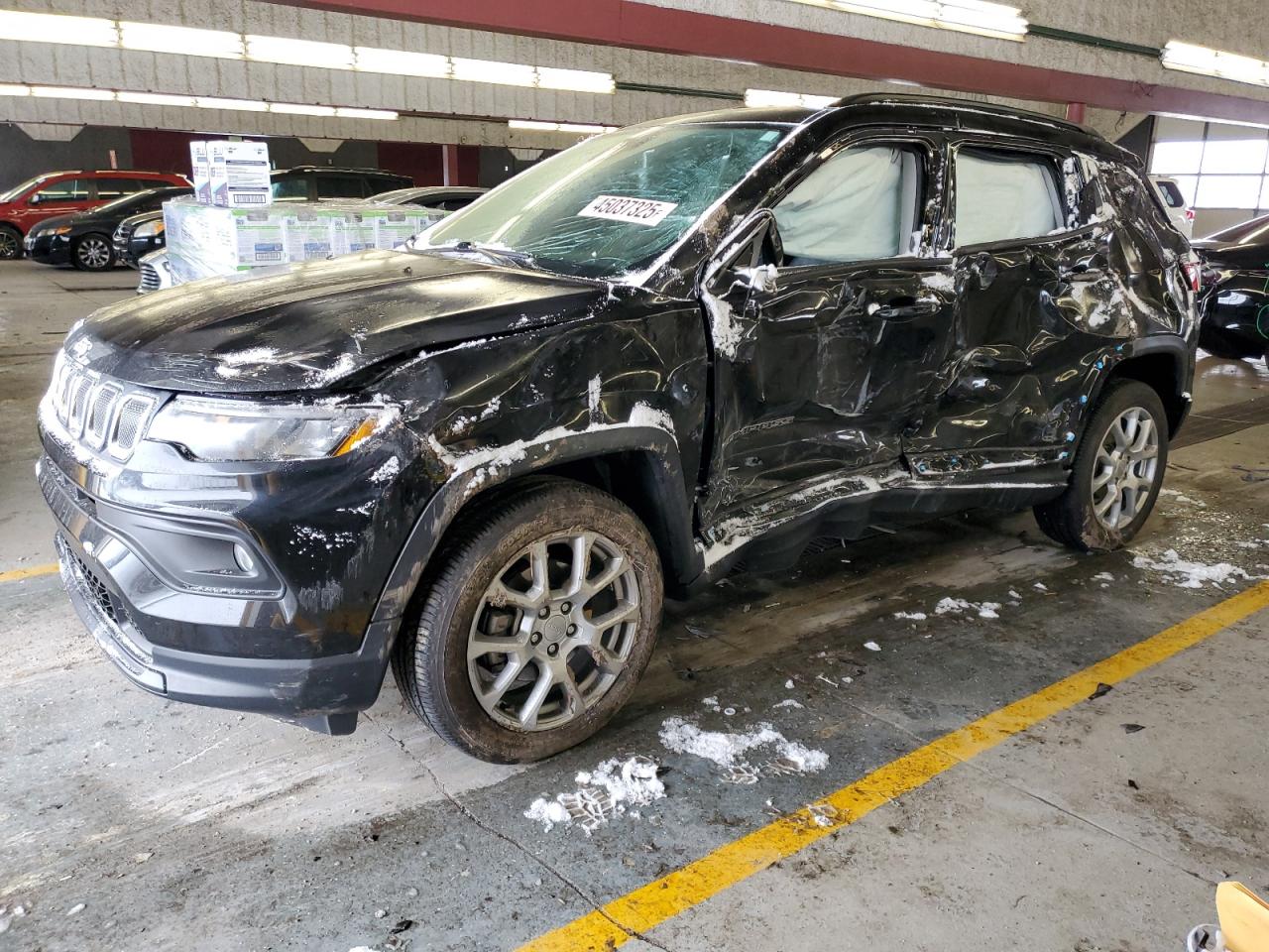 2022 JEEP COMPASS LATITUDE LUX VIN:3C4NJDFBXNT190466