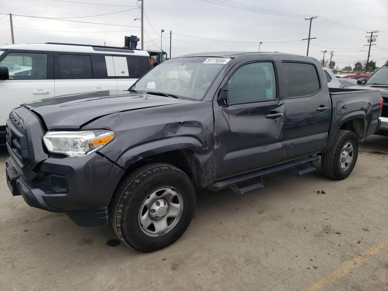 2022 TOYOTA TACOMA DOUBLE CAB VIN:3TYAX5GN6NT037495