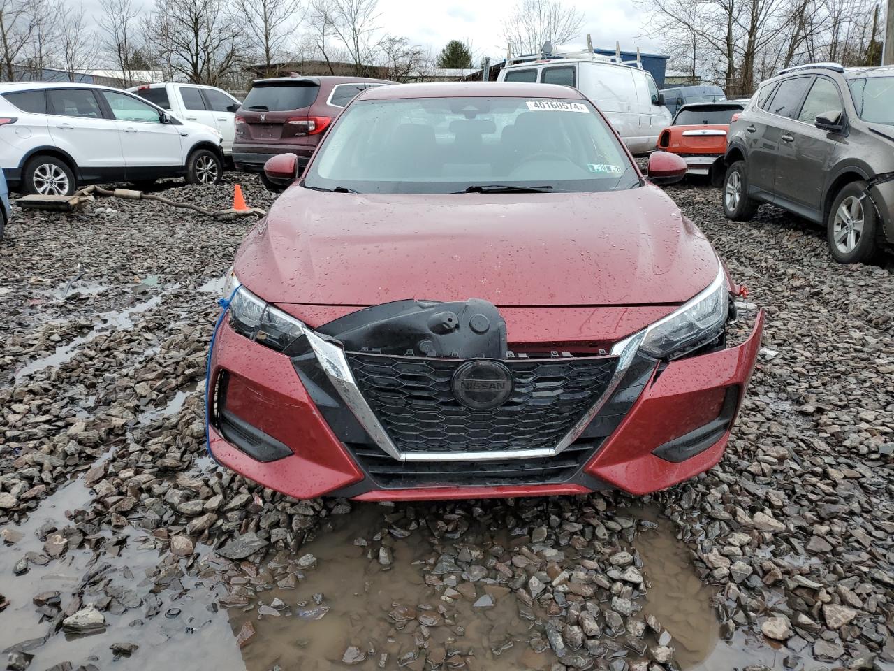 2022 NISSAN SENTRA SV VIN:3N1AB8CV7NY257614