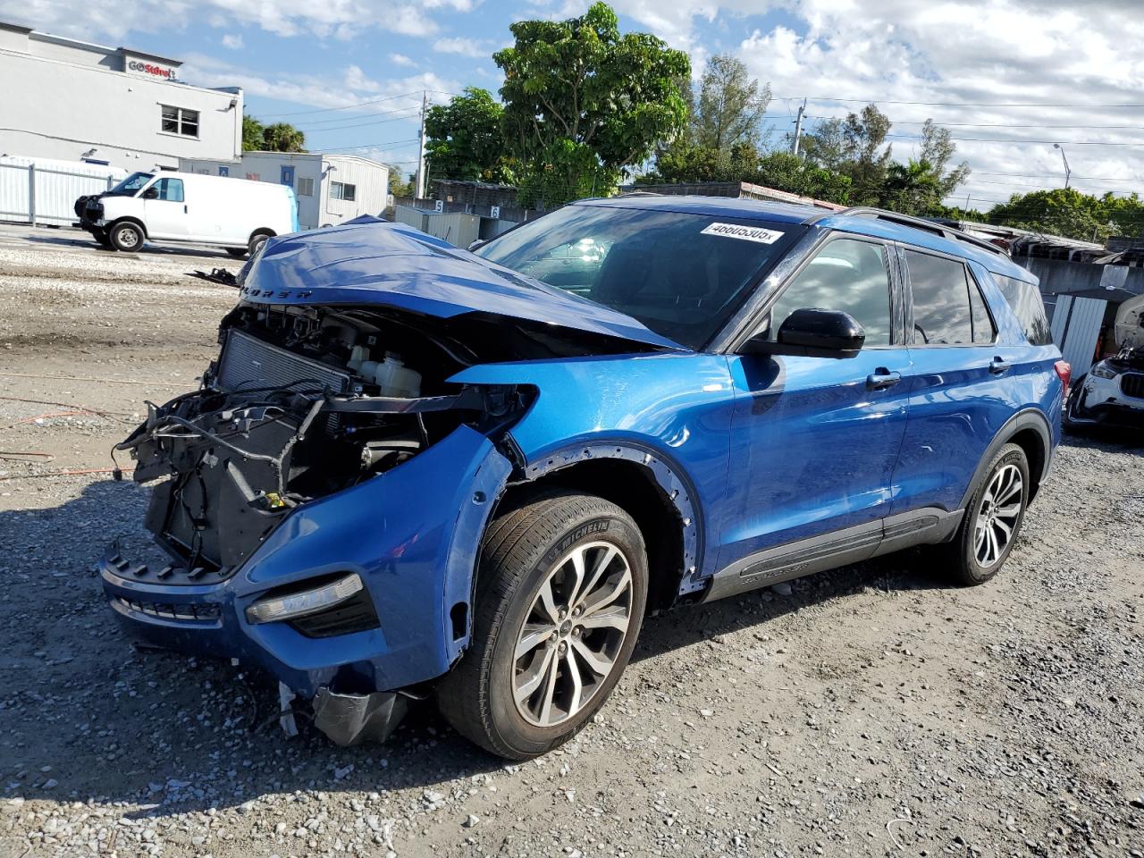 2022 FORD EXPLORER ST-LINE VIN:1FMSK7KH6NGC50528