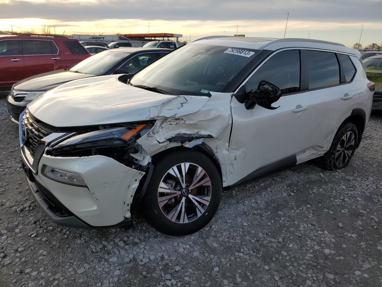 2022 NISSAN ROGUE SV VIN:5N1BT3BB0NC670097