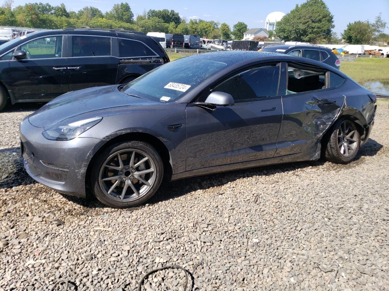 2023 TESLA MODEL 3  VIN:5YJ3E1EA7PF457244