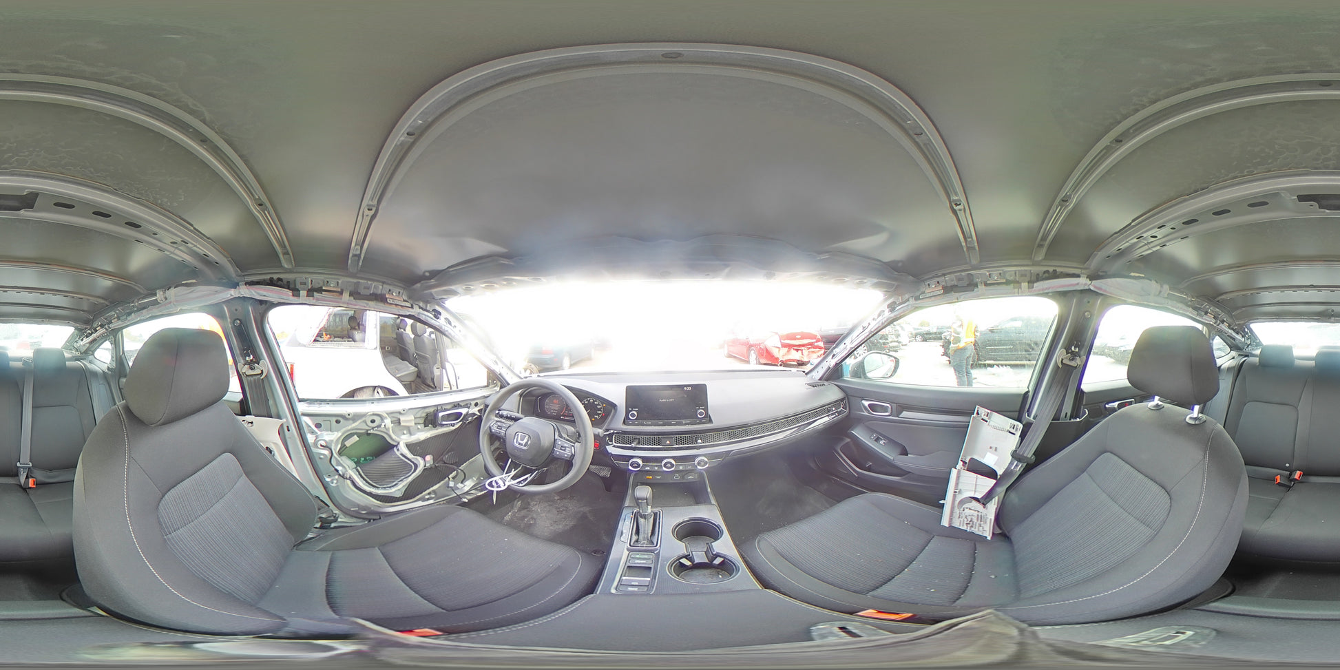 2023 HONDA CIVIC LX VIN:2HGFE2F22PH569780