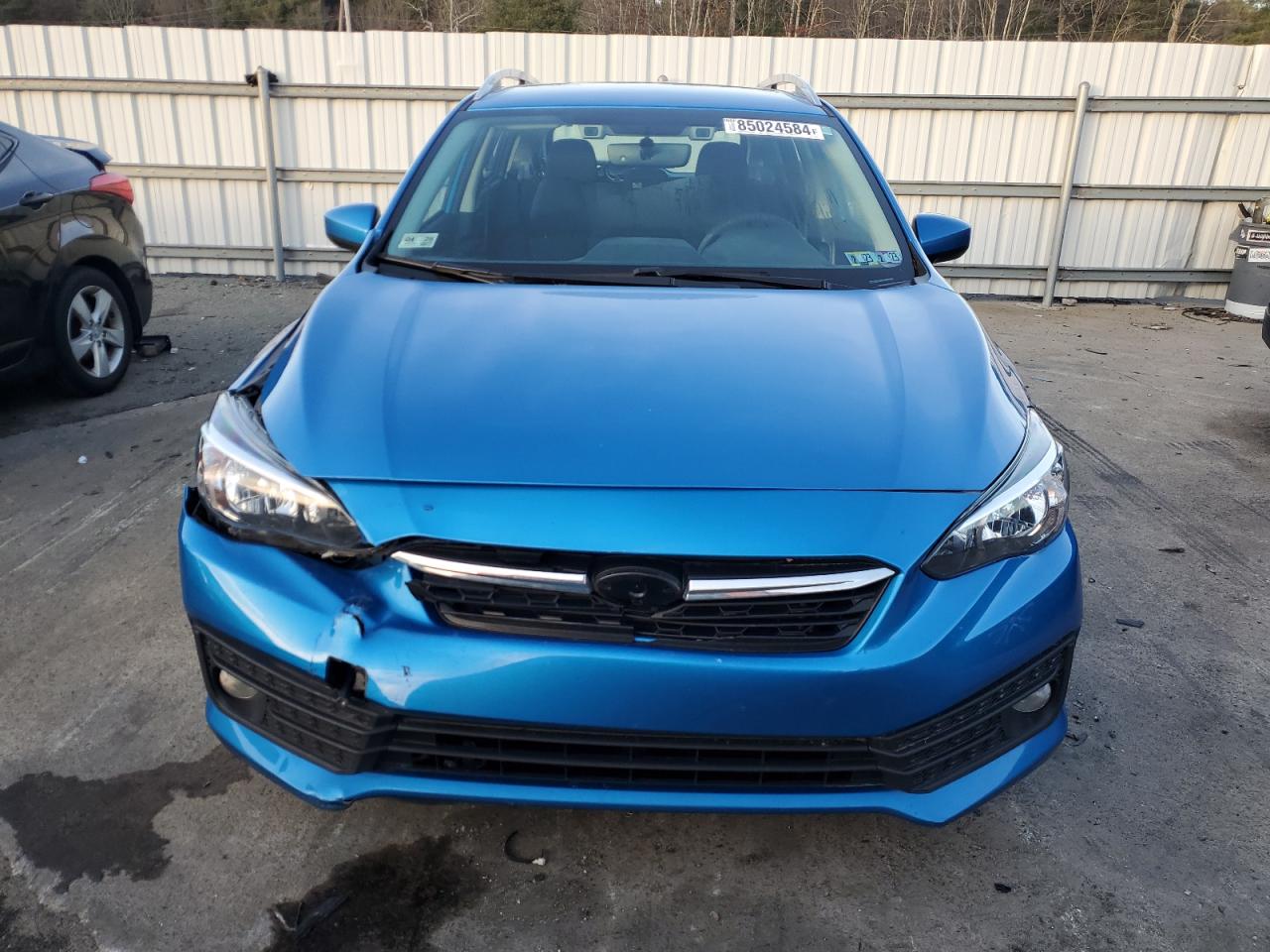 2022 SUBARU IMPREZA PREMIUM VIN:4S3GTAV65N3717203