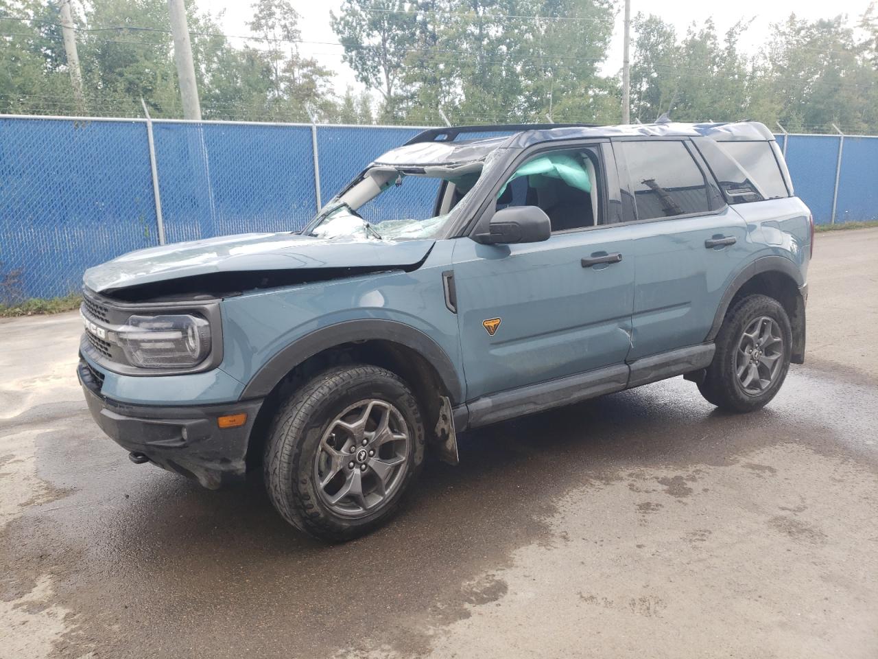 2022 FORD BRONCO SPORT BADLANDS VIN:3FMCR9D9XNRD84355