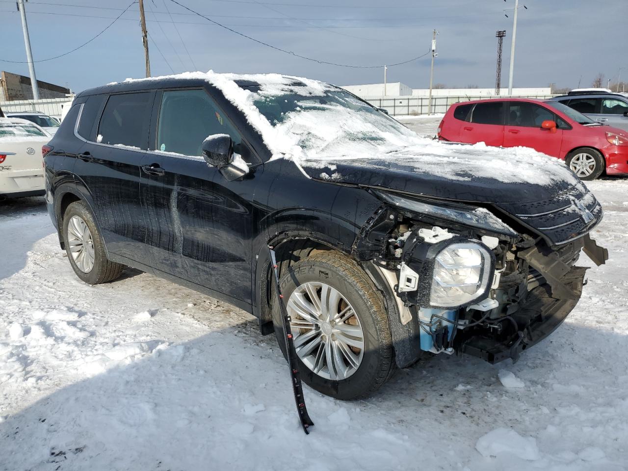 2022 MITSUBISHI OUTLANDER ES VIN:JA4J4TA87NZ046534