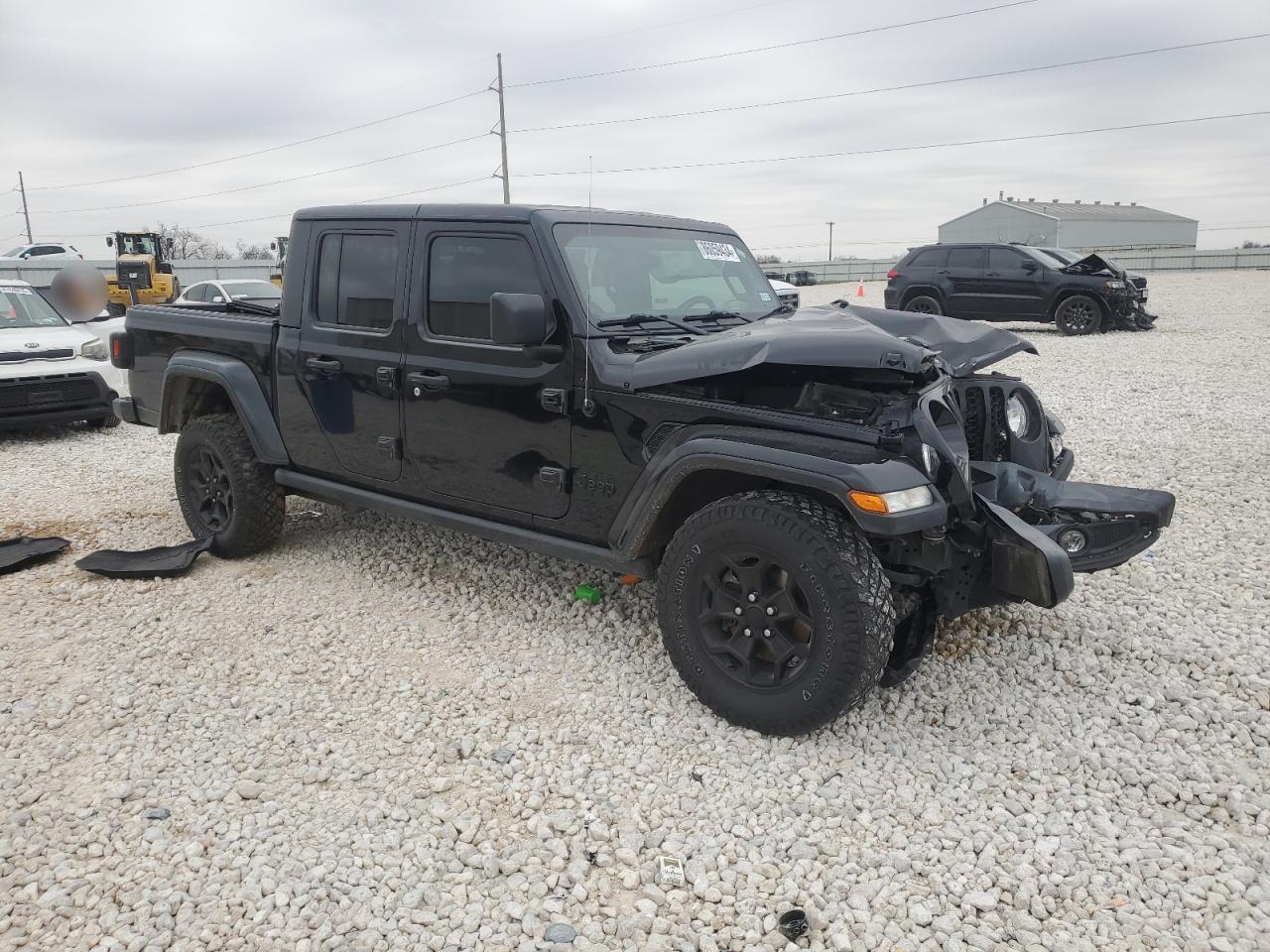 2022 JEEP GLADIATOR SPORT VIN:1C6HJTAG5NL133587