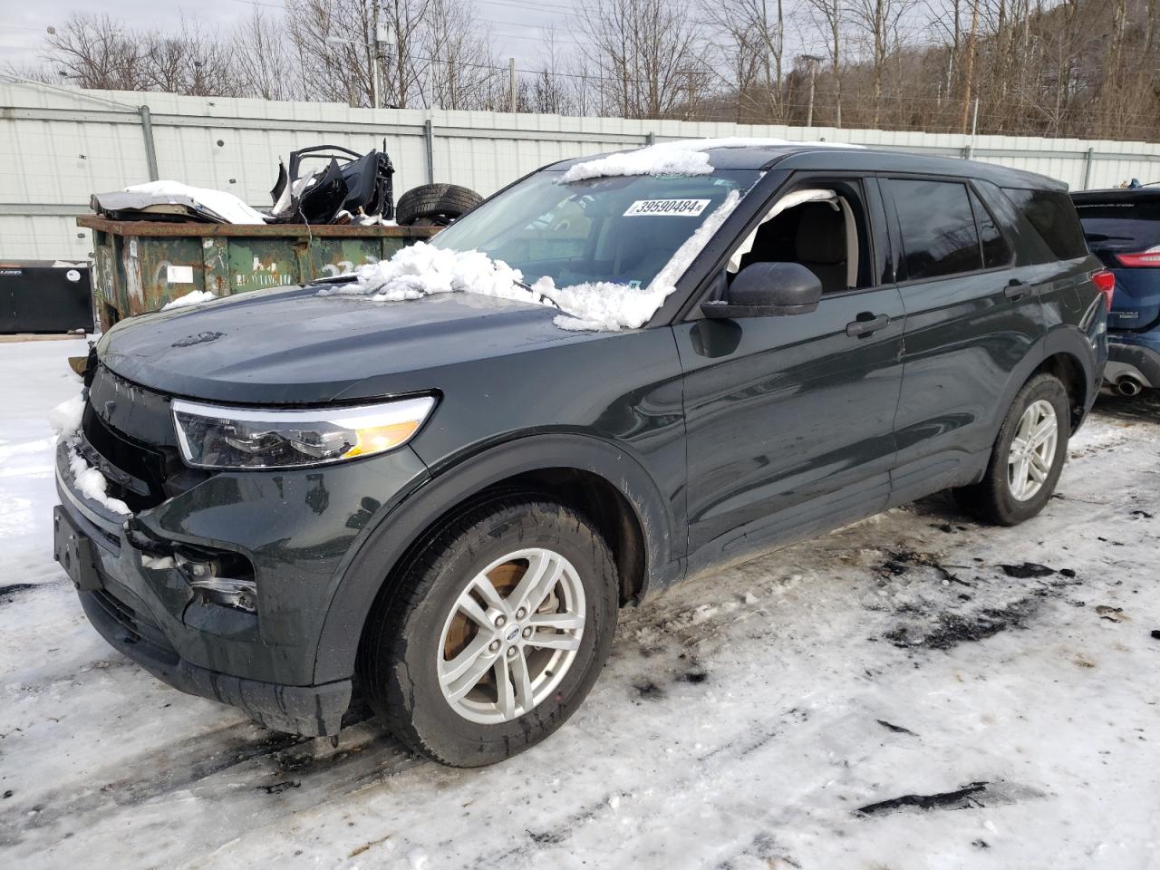 2022 FORD EXPLORER  VIN:1FMSK8BBXNGC36293