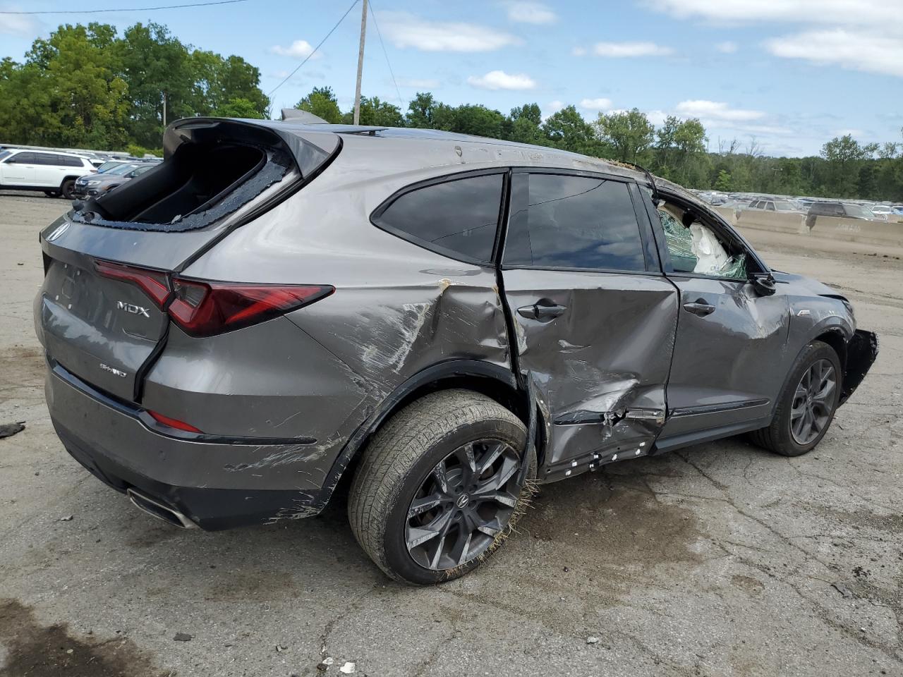 2022 ACURA MDX A-SPEC VIN:5J8YE1H01NL037208