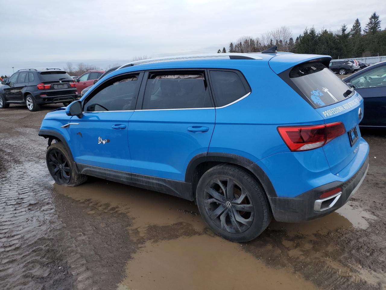 2022 VOLKSWAGEN TAOS SE IQ DRIVE VIN:3VVLX7B25NM027796