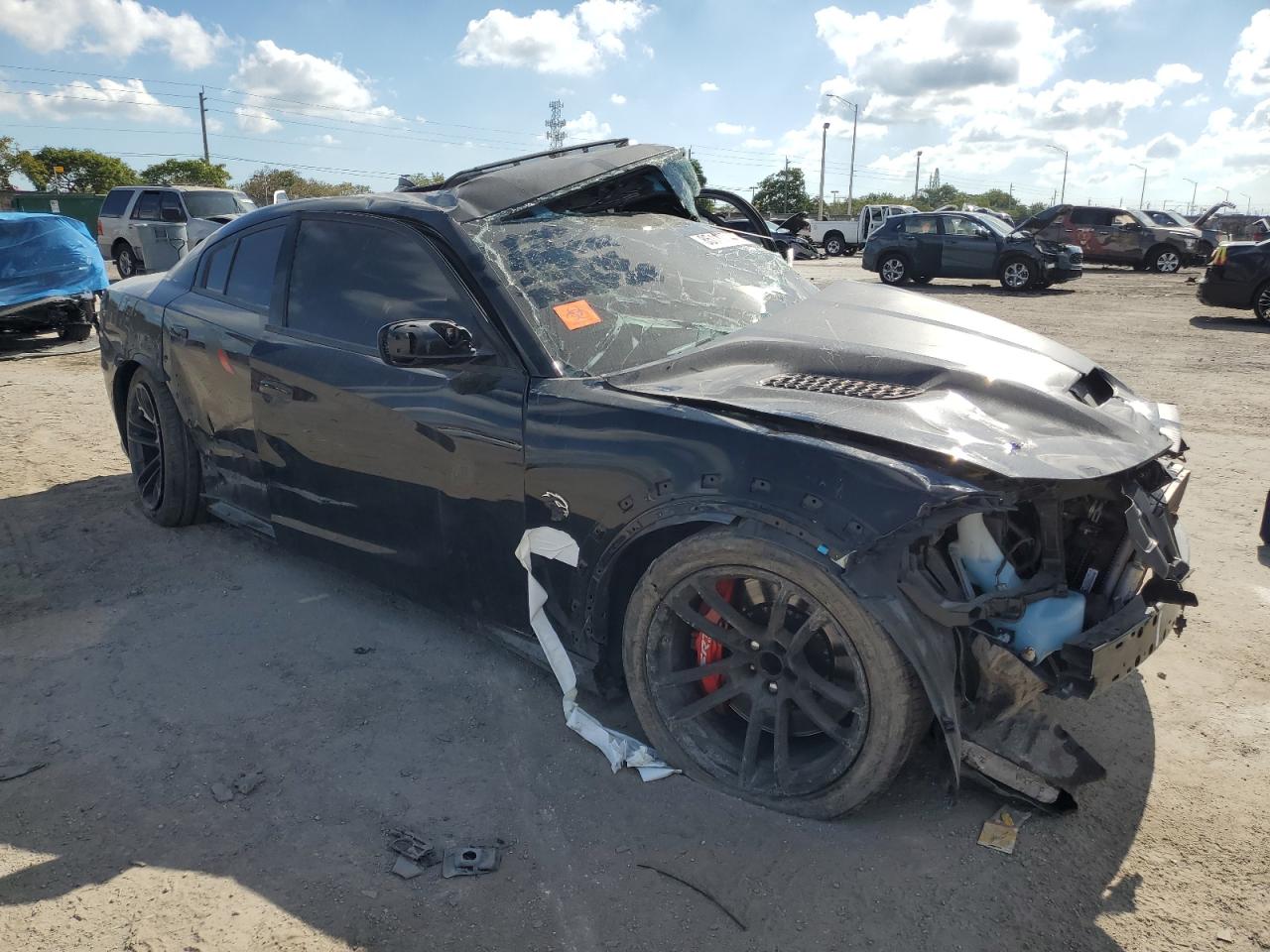 2022 DODGE CHARGER SRT HELLCAT VIN:2C3CDXL99NH233046
