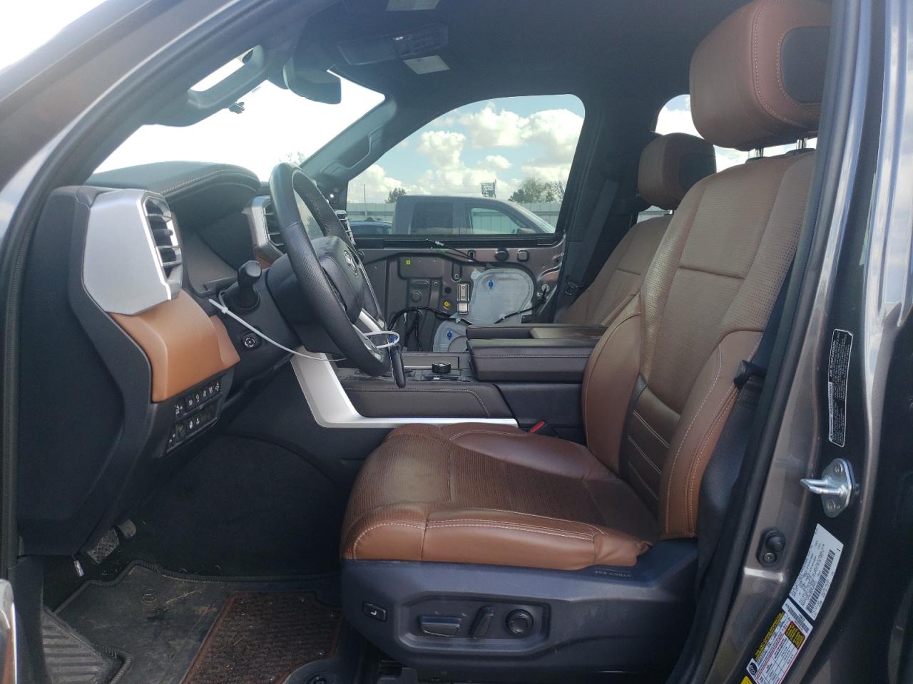 2023 TOYOTA TUNDRA CREWMAX PLATINUM VIN:5TFMA5DBXPX075913