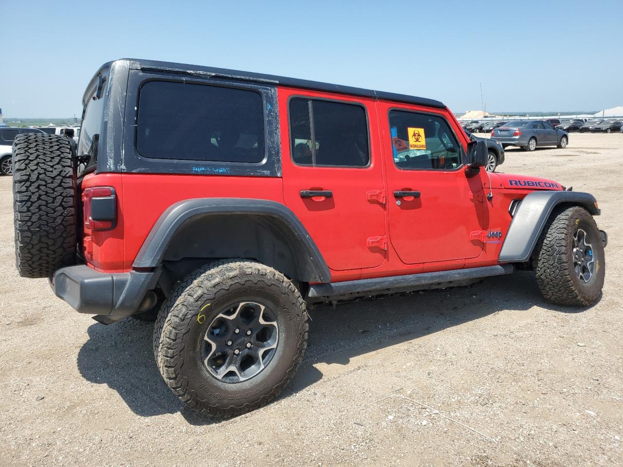 2022 JEEP WRANGLER UNLIMITED RUBICON 4XE VIN:1C4JJXR60NW170378