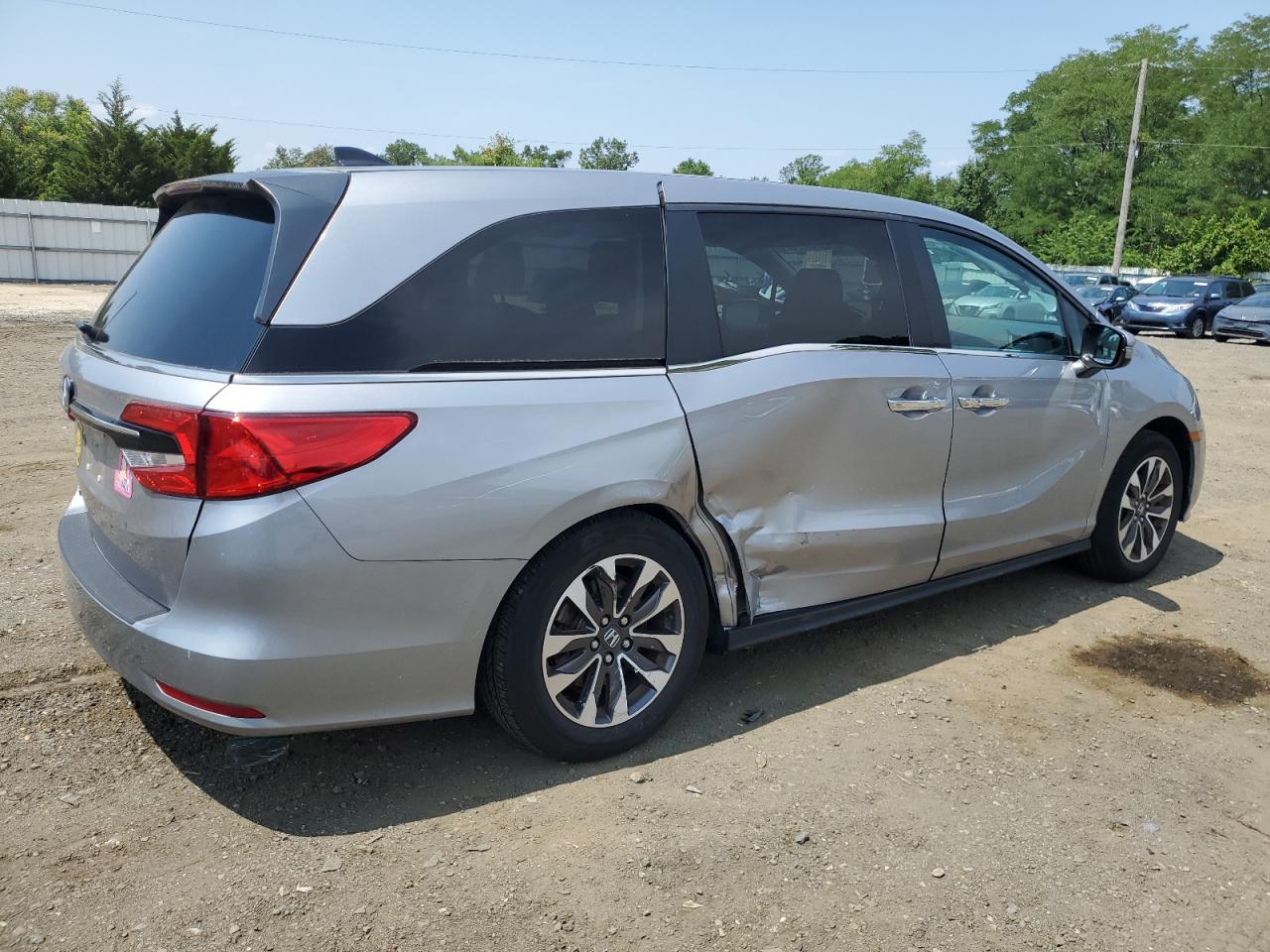 2022 HONDA ODYSSEY EXL VIN:5FNRL6H73NB019587